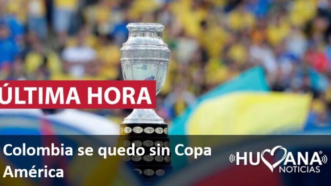 copaamerica Colombia se quedo sin la copa américa