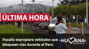 fiscalia expropiará vehiculos en medios del paro