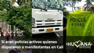 policias disparando en cali vestivos de civiles